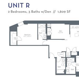 2 Bedroom 3 Bath Den R 2 Bedroom 3 Bath Den R